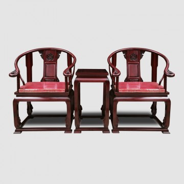 Classical Chinese style African acid branch non acid palace chair，Wooden chair