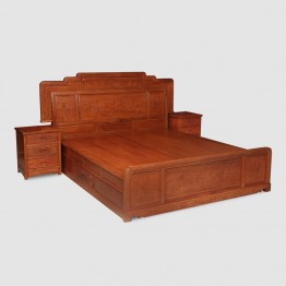 Burma pear padauk classical Chinese national beauty and heavenly fragrance bed