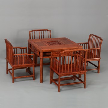 Classical Chinese African rosewood tea table，Solid wood Tea table